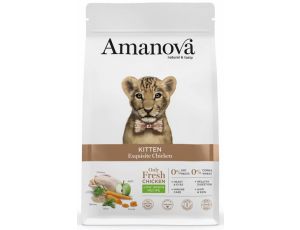 Amanova Cat Kitten Exquisite Chicken - kurczak 300g
