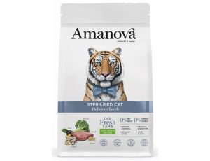 Amanova Cat Sterilised Delicious Lamb - jagnięcina 300g