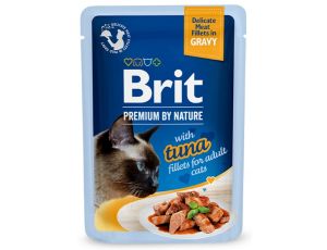 Brit Premium Cat Fillets with Tuna sos saszetka 85g