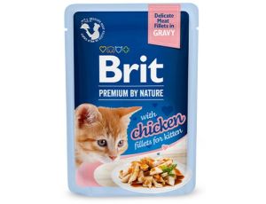 Brit Premium Cat Kitten Fillets with Chicken saszetka 85g
