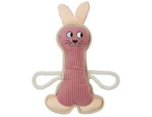 Zolux Zabawka dla psa Królik Buddy różowy 33cm