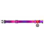 Collar WauDog Recycled Obroża nylonowa z QR-paszportem, gradient M 20mm/28-40cm fioletowy - 2
