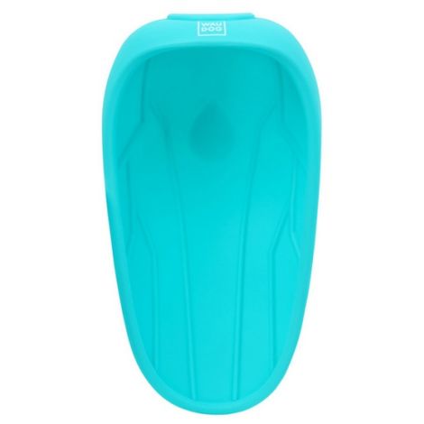 Collar WauDog Silicone Dysza do picia - końcówka 165x90mm niebieska - 3