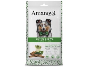 Amanova Dog Dental Chews Medium & Large 180g