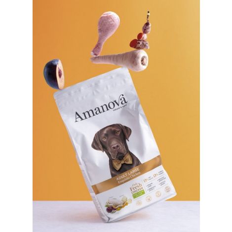 Amanova Dog Adult Large Exquisite Chicken - kurczak 12kg - 3