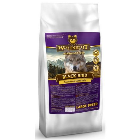 Wolfsblut Dog Black Bird Adult Large - indyk i bataty 12,5kg
