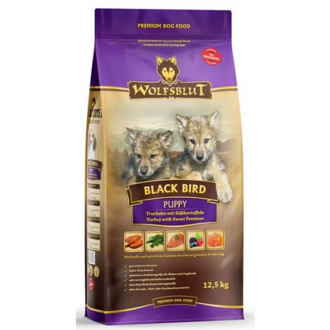 Wolfsblut Dog Black Bird Puppy - indyk i bataty 12,5kg