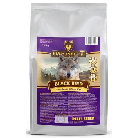 Wolfsblut Dog Black Bird Adult Small - indyk i bataty 7,5kg - 2