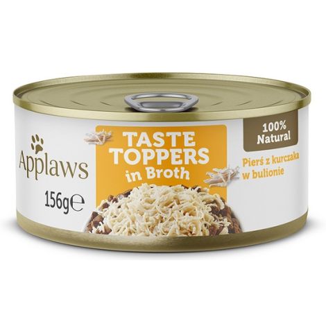 Applaws Dog Taste Toppers puszka z kurczakiem 156g