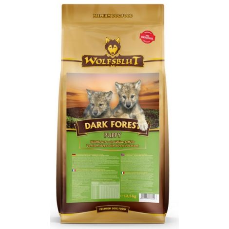 Wolfsblut Dog Puppy Dark Forest - dziczyzna i bataty 12,5kg - 2