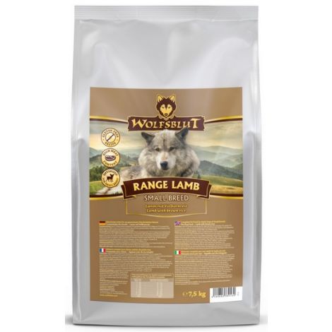 Wolfsblut Dog Range Lamb Adult Small - jagnięcina i ryż 7,5kg - 2