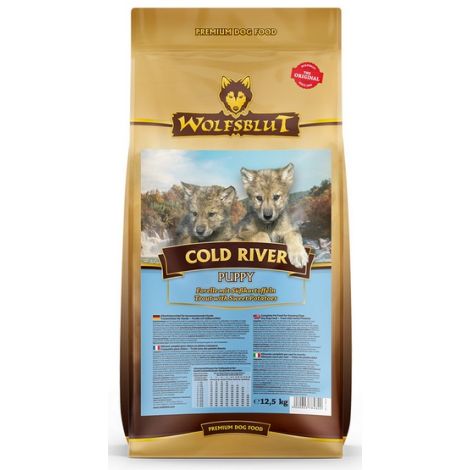 Wolfsblut Dog Cold River Puppy - pstrąg i bataty 12,5kg - 2
