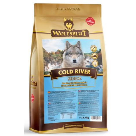 Wolfsblut Dog Cold River Senior - pstrąg i bataty 12,5kg
