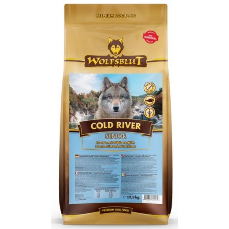 Wolfsblut Dog Cold River Senior - pstrąg i bataty 12,5kg - 2
