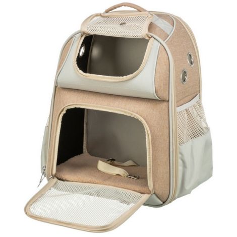 Trixie Plecak Willow do transportu psa 38x25x45cm beżowo-brązowy [TX-28831] - 4