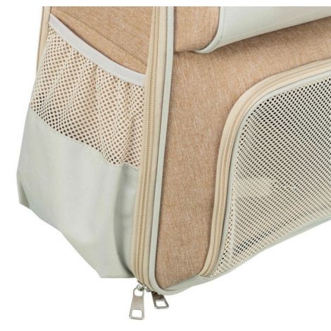 Trixie Plecak Willow do transportu psa 38x25x45cm beżowo-brązowy [TX-28831] - 7