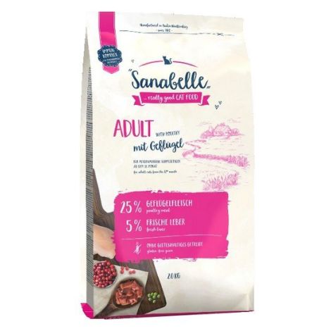 Sanabelle Adult Geflugel z drobiem 12kg