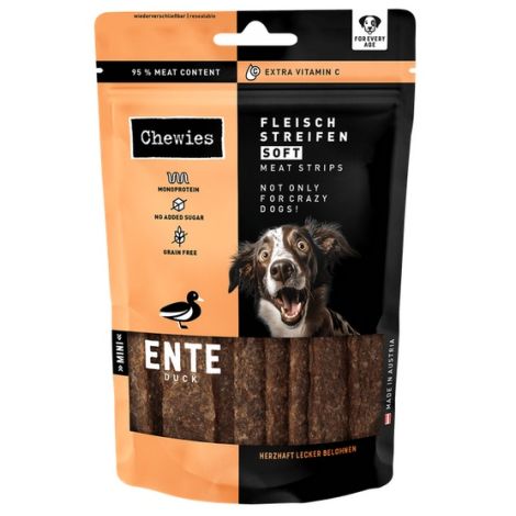 Chewies Meat Strips Soft Mini Kaczka 70g - 2