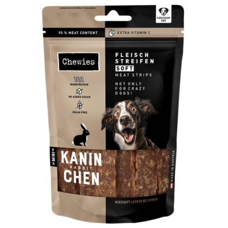 Chewies Meat Strips Soft Mini Królik 70g - 2