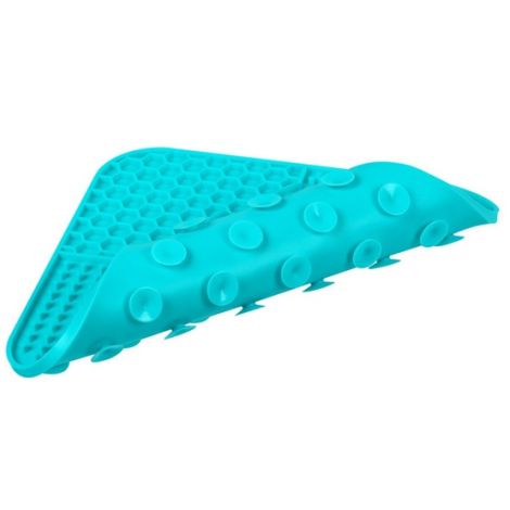 Collar WauDog Silicone Mata do lizania 19x19x1cm niebieska - 2