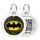 Collar WauDog Smart ID Zawieszka z QR-paszportem okrągła 3cm batman zielony