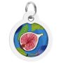 Collar WauDog Smart ID Zawieszka z QR-paszportem okrągła 3cm figa - 2