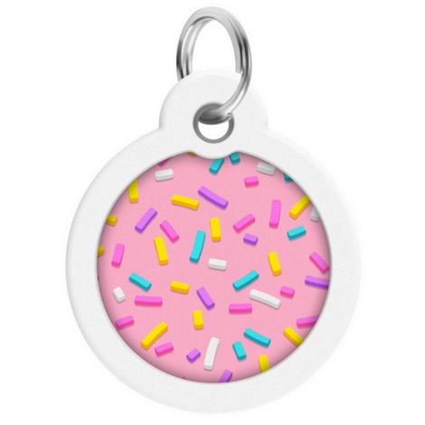 Collar WauDog Smart ID Zawieszka z QR-paszportem okrągła 3cm marshmellow - 2