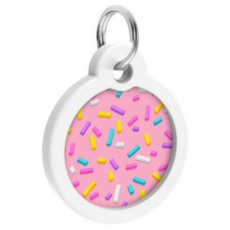 Collar WauDog Smart ID Zawieszka z QR-paszportem okrągła 3cm marshmellow - 4