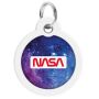 Collar WauDog Smart ID Zawieszka z QR-paszportem okrągła 3cm NASA21 - 2