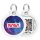 Collar WauDog Smart ID Zawieszka z QR-paszportem okrągła 3cm NASA21