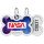 Collar WauDog Smart ID Zawieszka z QR-paszportem kość 4x3cm NASA21