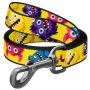 Collar WauDog Nylon Smycz nylonowa S 15mm/200cm, wzór FUTRZANE POTWORY