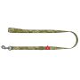 Collar WauDog Nylon Smycz nylonowa regulowana L-XXL 25mm/152-183cm, wzór MILITARY - 2