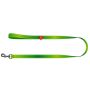 Collar WauDog Nylon Mono Smycz nylonowa odblaskowa M 20mm/200cm jasnozielona - 2
