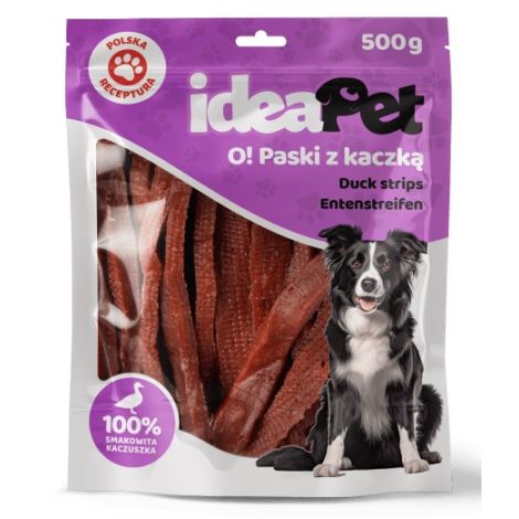 IdeaPet Paski z kaczką 500g - 2