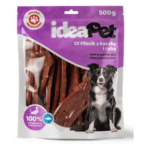 IdeaPet Fileciki z kaczką i rybą 500g - 2