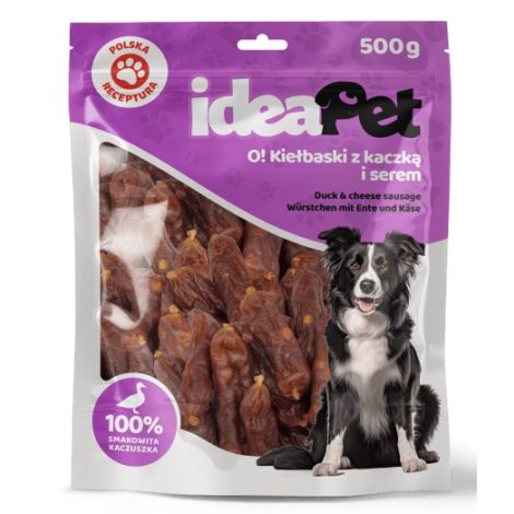 IdeaPet Kiełbaski z kaczką i serem 500g - 2