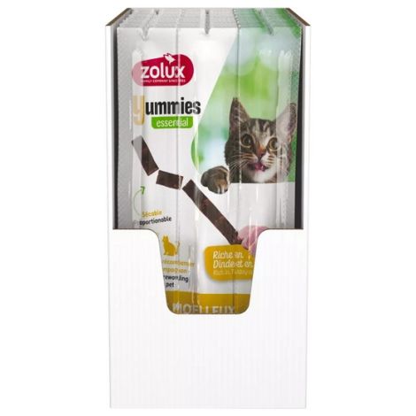 Zolux Yummies Miękki przysmak dla kota - Pałeczki Indyk & Wątróbka 3x5g - 2