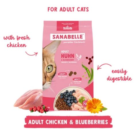Sanabelle Adult Huhn z kurczakiem 400g - 3